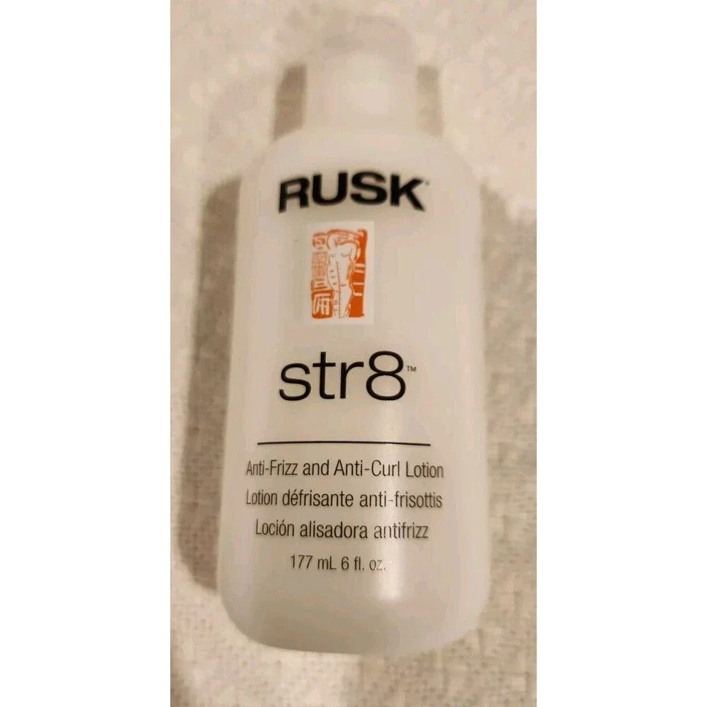 Rusk Str8 Anti Frizz and Anti Curl Lotion 6 Oz